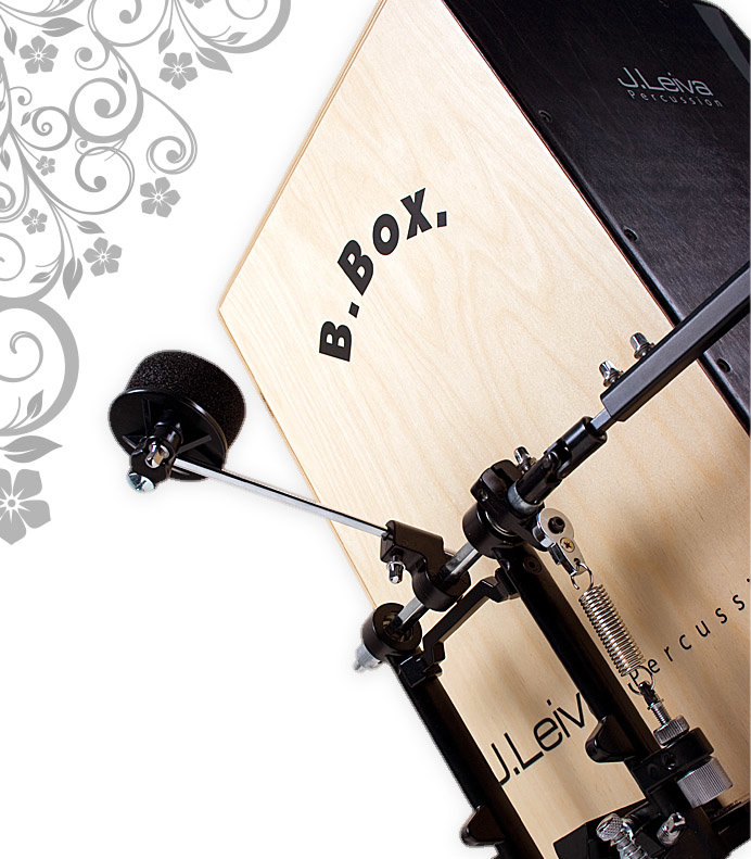 J.Leiva Percussion Medina B.BOX - Black - Clarina